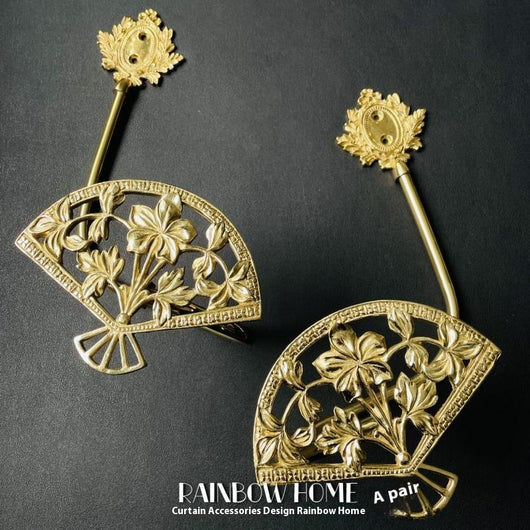 Gancho Decorativo Alas de Ángel Lily en Latón - Estilo Americano - Image 18