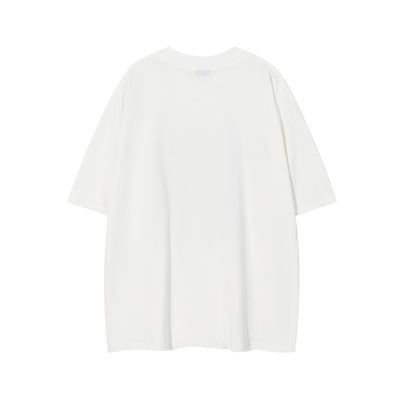 Camiseta Hip Hop con Letras Estampadas - Manga Corta para Hombre - Image 3