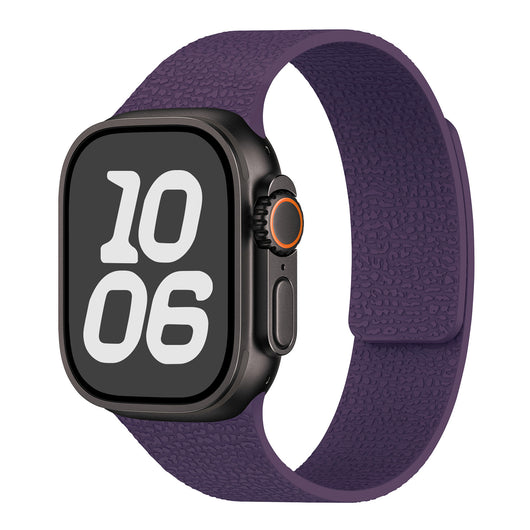 Correa Magnética para iWatch S10 Patrón Litchi Silicona Suave - Image 11