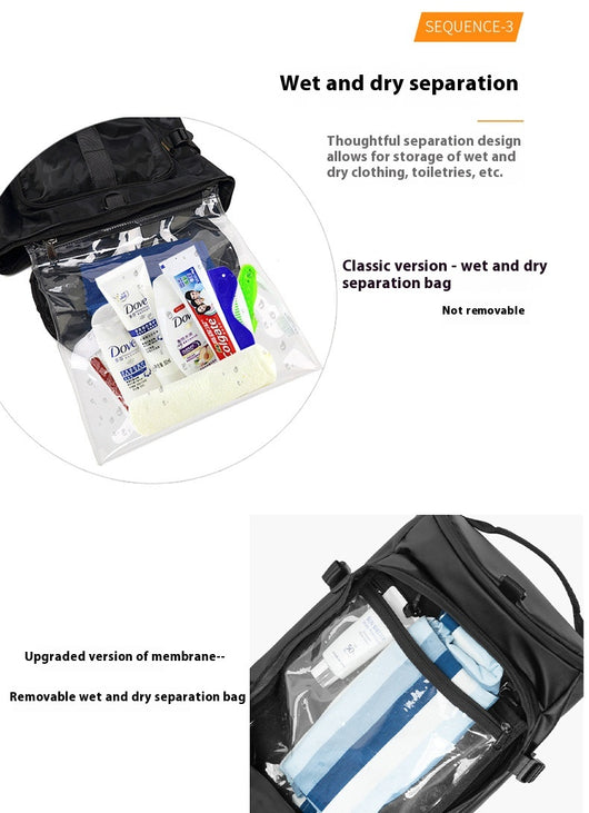 Mochila de Viaje Impermeable de Gran Capacidad para Montañismo y Deportes Outdoor - Image 9