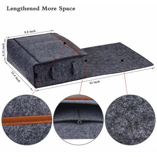 Organizador Colgante de Fieltro para Mesita de Noche - Almacenamiento Portátil - Image 2