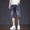 Shorts de Mezclilla Rectos Ligeros para Hombre - Perfecto para Verano