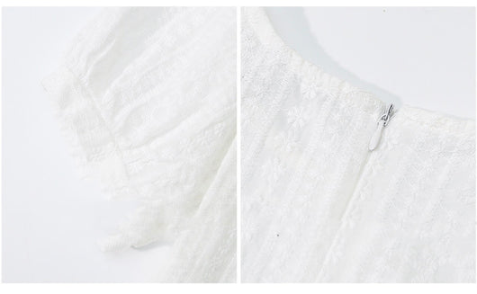 Blusa Retro Francesa con Mangas Abullonadas - Image 12
