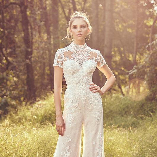Pantalón de Pierna Ancha Elegante para Bodas y Eventos Especiales - Image 4