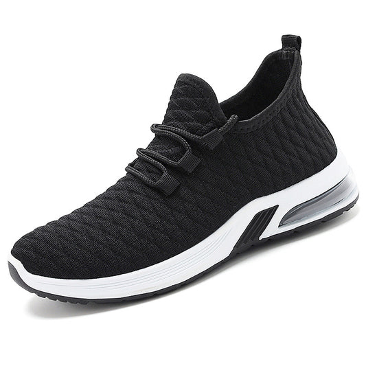 Zapatillas Deportivas Tejidas con Suela Suave y Cordones