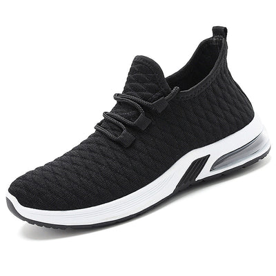 Zapatillas Deportivas Tejidas con Suela Suave y Cordones