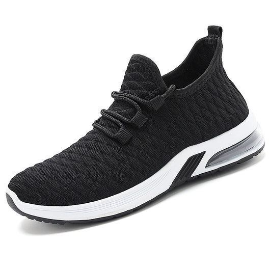 Zapatillas Deportivas Tejidas con Suela Suave y Cordones
