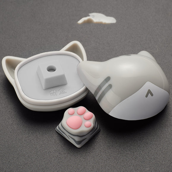 Teclado Mecánico Zomo Cat Claw con Keycaps ABS Silicona