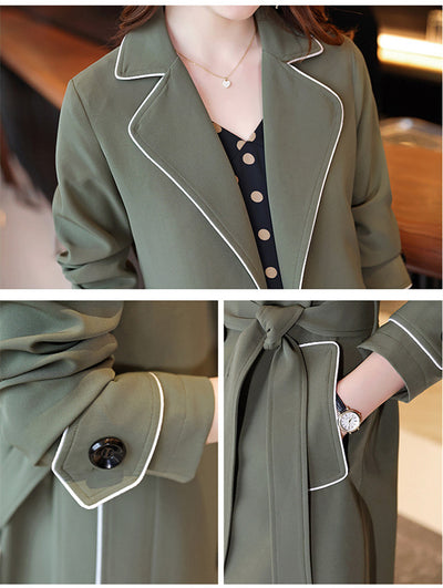 Blazer Suelto Estilo Británico para Mujer - Chaqueta Casual de Solapa - Image 9