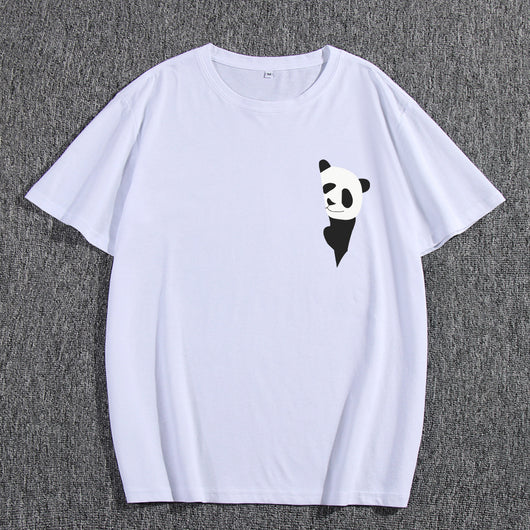 Playera de Algodón Puro Panda - Comodidad Simple y Elegante - Image 9
