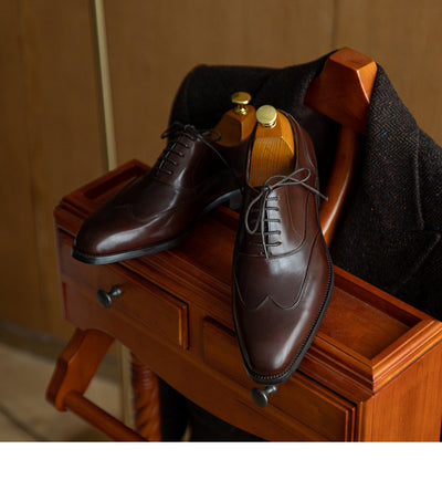 Zapatos Brogue de Cuero para Hombre - Calzado Formal Ejecutivo - Image 18