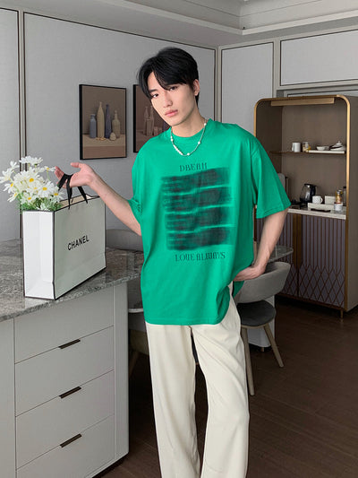Playera Manga Corta para Hombre Estilo Urbano Tendencia - Image 6