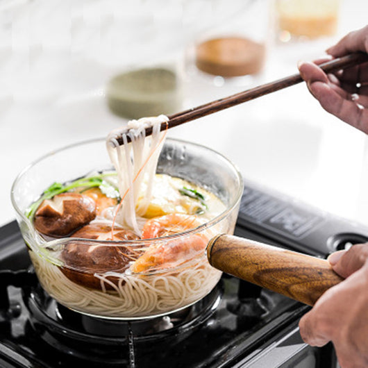Olla de Sopa de Vidrio Borosilicato Premium