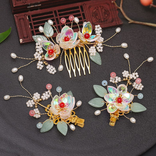 Tocado y Accesorios para Cabello Estilo Antiguo Han - Image 18