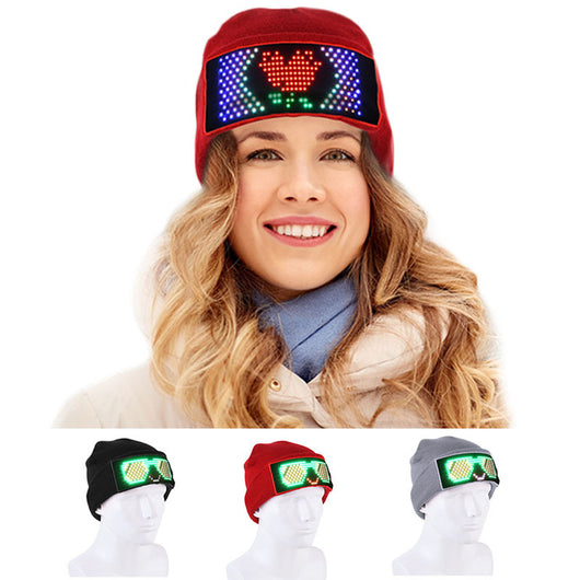 Gorro Tejido Inteligente con LED y Bluetooth - Image 2