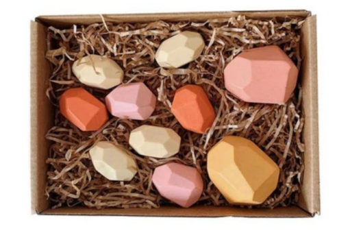 Jenga de Piedras Coloreadas para Niños y Niñas - Image 7