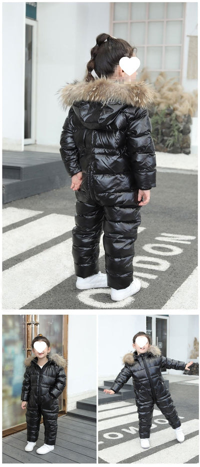 Overol Acolchado de Plumón para Niños Invierno - Image 17