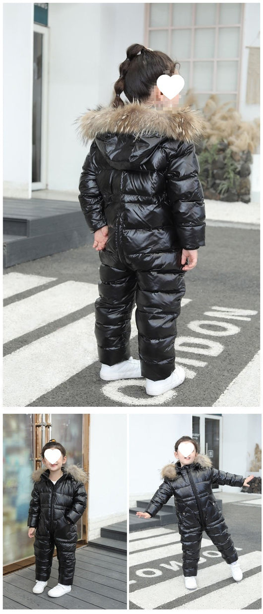Overol Acolchado de Plumón para Niños Invierno - Image 17