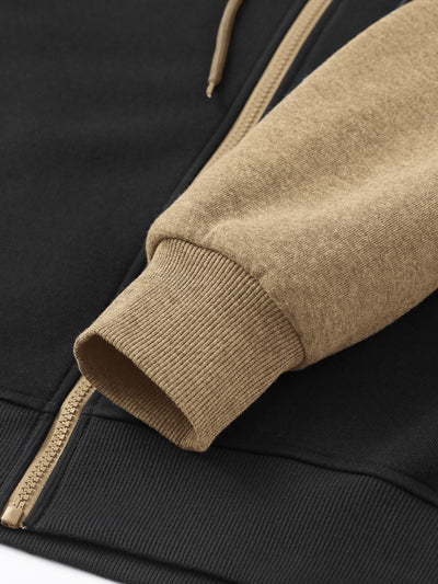 Sudadera con Capucha Raglan Bicolor para Hombre - Casual y Deportivo - Image 24