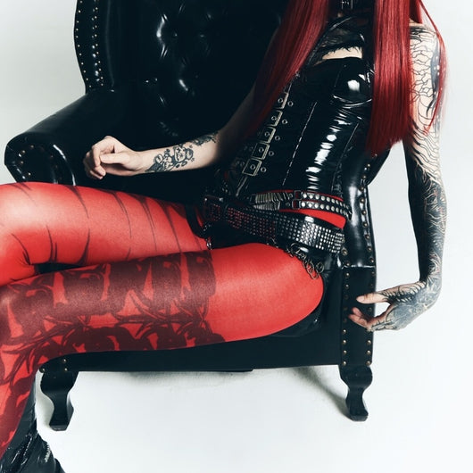Medias Rojas Ultrafinas Atrevidas - Pantis Elegantes y Sensuales - Image 9