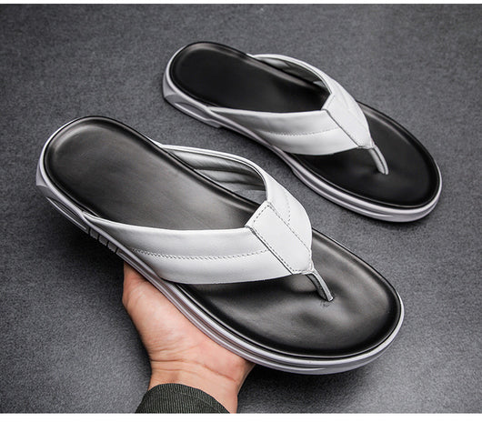 Sandalias de Cuero para Hombre - Chanclas de Playa Cómodas y Elegantes - Image 15