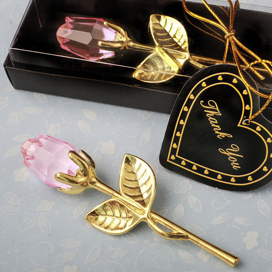 Rosa Dorada de Cristal - Regalo Romántico para San Valentín - Image 18