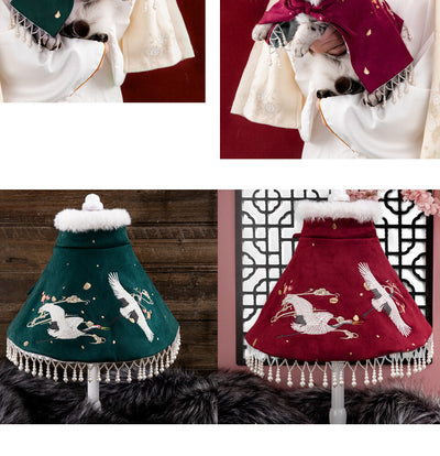 Abrigo Hanfu Tradicional para Mascotas - Gatos y Perros - Image 3