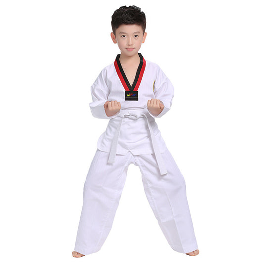 Uniforme de Taekwondo para Niños Principiantes