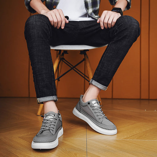 Tenis Casuales Hombre Lona Premium Versátil Estilo Urbano - Image 11