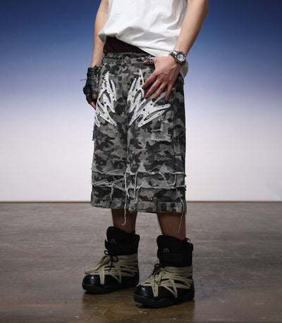 Bermudas Cargo Talla Grande en Algodón para Hombre - Verano - Image 9