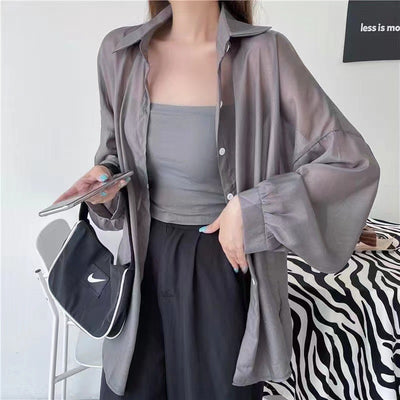 Chaqueta Larga Elegante de Manga Larga en Perla - Diseño Sofisticado y Minimalista - Image 6