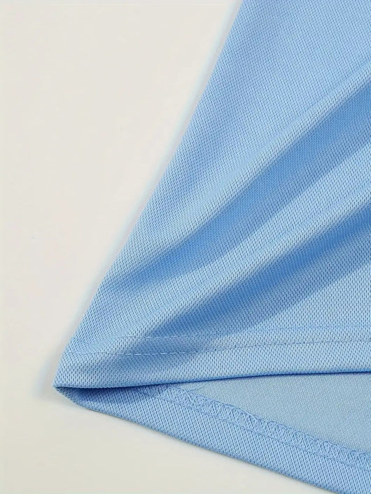 Polo Ejecutivo Bicolor de Manga Corta para Hombre - Image 21