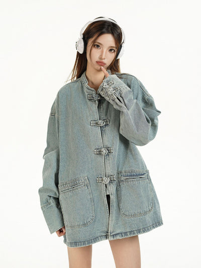 Chaqueta Denim Premium para Mujer - Talla S - Image 9