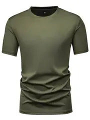 Camiseta Deportiva Casual para Hombre con Tela Elástica - Image 11