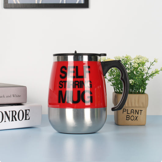 Taza Mezcladora Automática de Acero Inoxidable - Agitador Eléctrico para Café - Image 9
