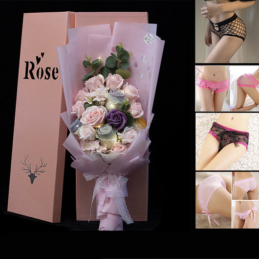Ramo de Rosas en Lencería - Regalo Romántico Perfecto - Image 8