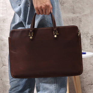 Bolso de Cuero Genuino para Negocios - Image 13