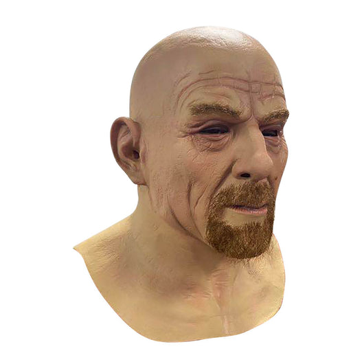 Máscara de Látex Calvo Anciano para Halloween y Cosplay - Image 5