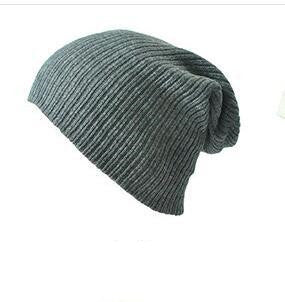 Gorra Rayada Cálida Unisex - Colores Sólidos - Image 4