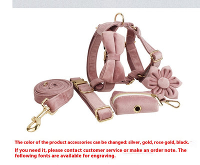 Collar para Perro Morado Claro con Cuerda Ajustable - Image 13