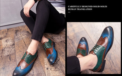 Zapatos Grandes para Hombre - Estilo Europeo y Americano - Image 5