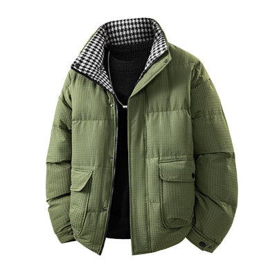 Chaqueta de Algodón Grueso Casual Holgada para Hombres Jóvenes - Image 13