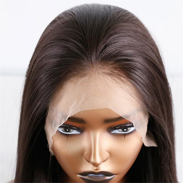 Peluca Frontal de Encaje 13x4 Fibra Térmica - Estilo Internet Hot