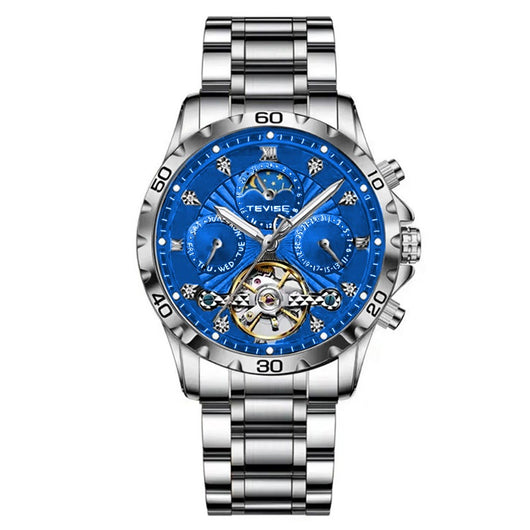 Reloj Mecánico Tourbillon Acero Inoxidable Resistente al Agua para Hombre - Image 8