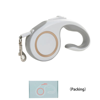 Correa Retráctil Automática para Perros 5M - Cuerda de Tracción Flexible para Mascotas Pequeñas y Medianas