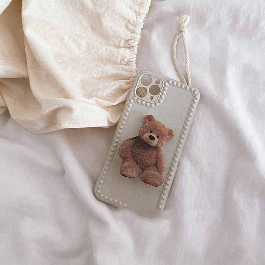 Funda Protectora Oso Adorable para Celular