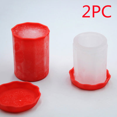 Molde para Hielo en Forma de Copa - Bandeja Reutilizable para Bebidas Frías - Image 21