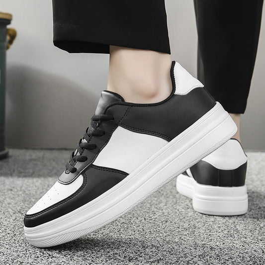 Zapatos Plataforma Blancos Talla Grande para Hombre - Primavera y Verano