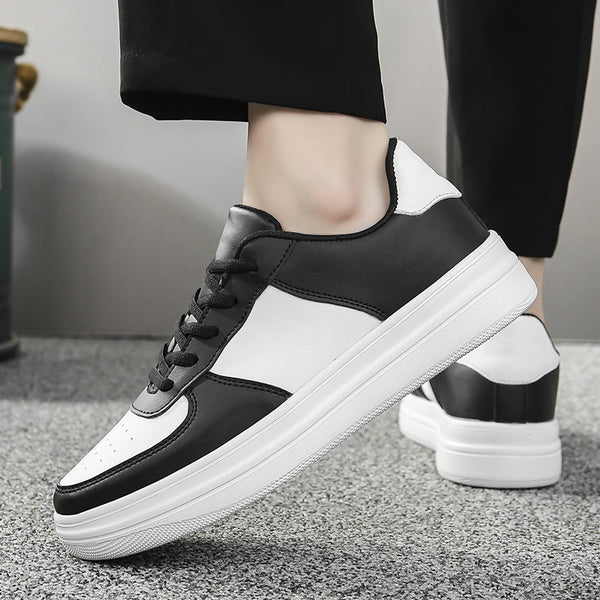 Zapatos Plataforma Blancos Talla Grande para Hombre - Primavera y Verano
