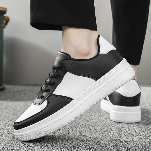 Zapatos Plataforma Blancos Talla Grande para Hombre - Primavera y Verano